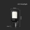Oprawa uliczna LED V-TAC 50W 110st IP65 VT-15057ST 4000K 4270lm